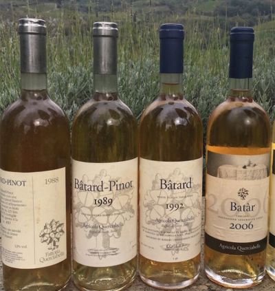 Jancis Robinson proeft 21 jaargangen Querciabella Batàr